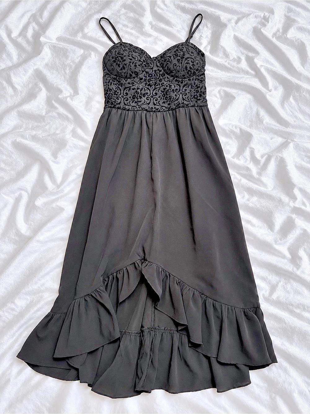 End of the Free Black Maxi Dress Like New
